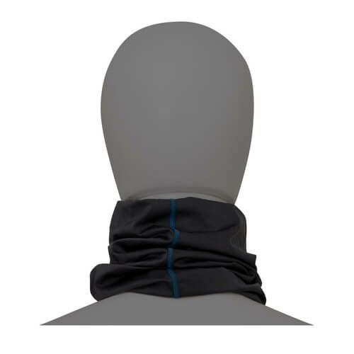 FREEZE TECH｜氷撃 冷感 ロングネックゲーター｜ネックカバー｜ブラック｜着用