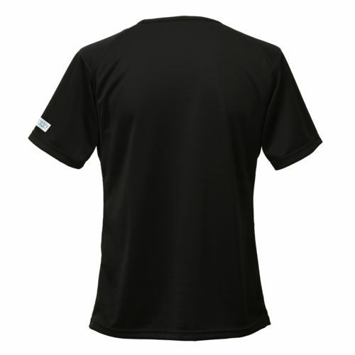 FREEZE TECH｜氷撃 レギュラーフィット 冷感シャツ 半袖クルーネック Performance Line LIDEF｜アンダーウェア｜ブラック