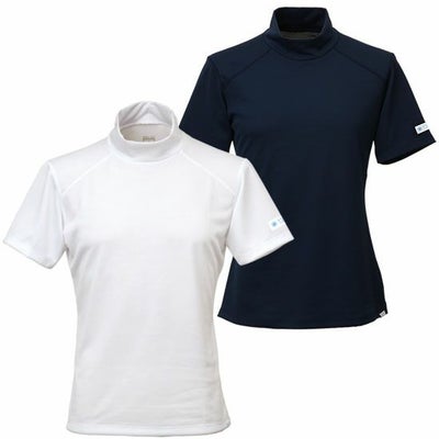 FREEZE TECH｜氷撃 レギュラーフィット 冷感シャツ 半袖モックネック Performance Line LIDEF｜アンダーウェア