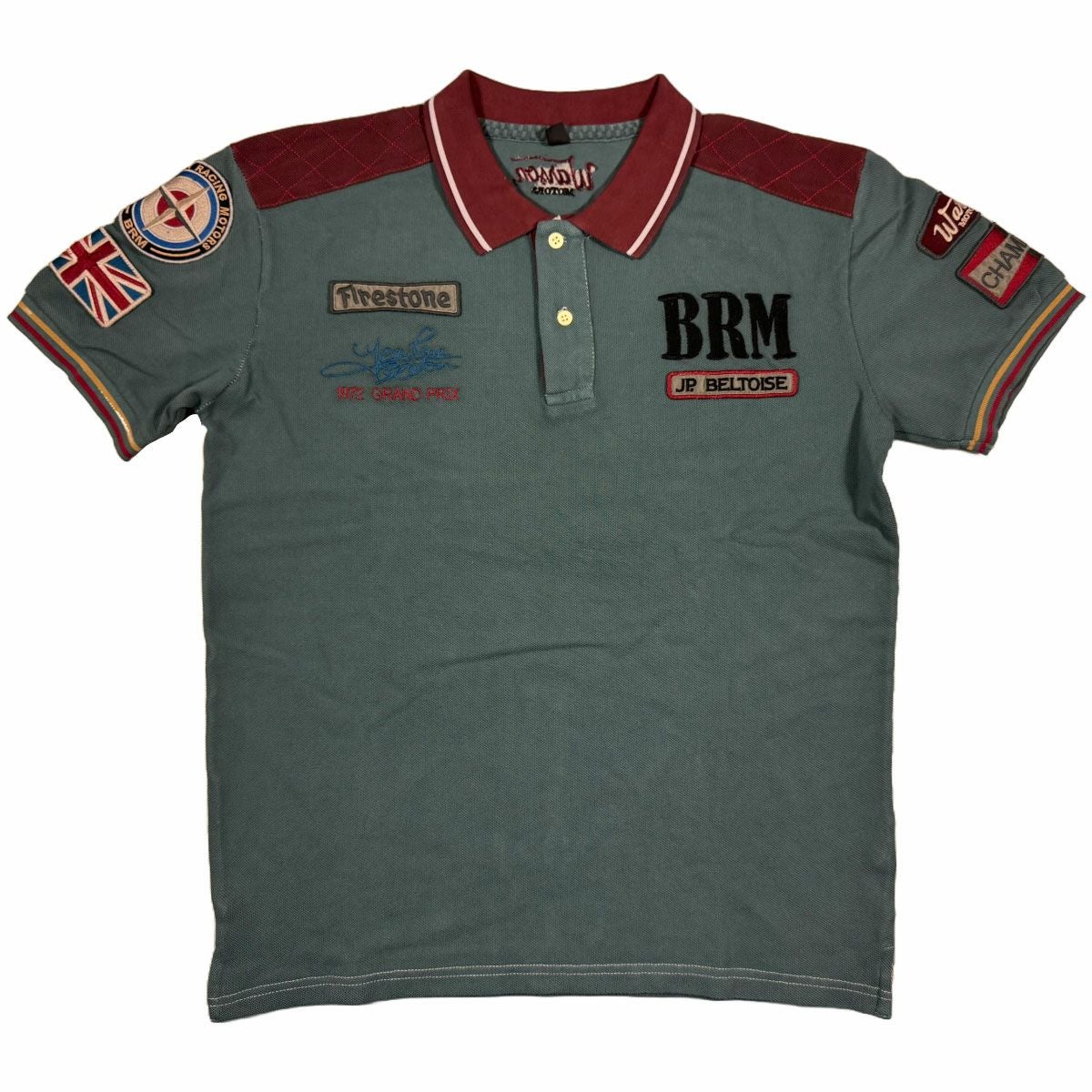 Warson Motors｜ベルトワーズ ポロ｜ポロシャツ｜ブルー