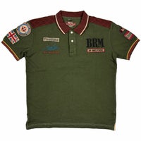 Warson Motors｜ベルトワーズ ポロ｜ポロシャツ｜ミリタリーグリーン