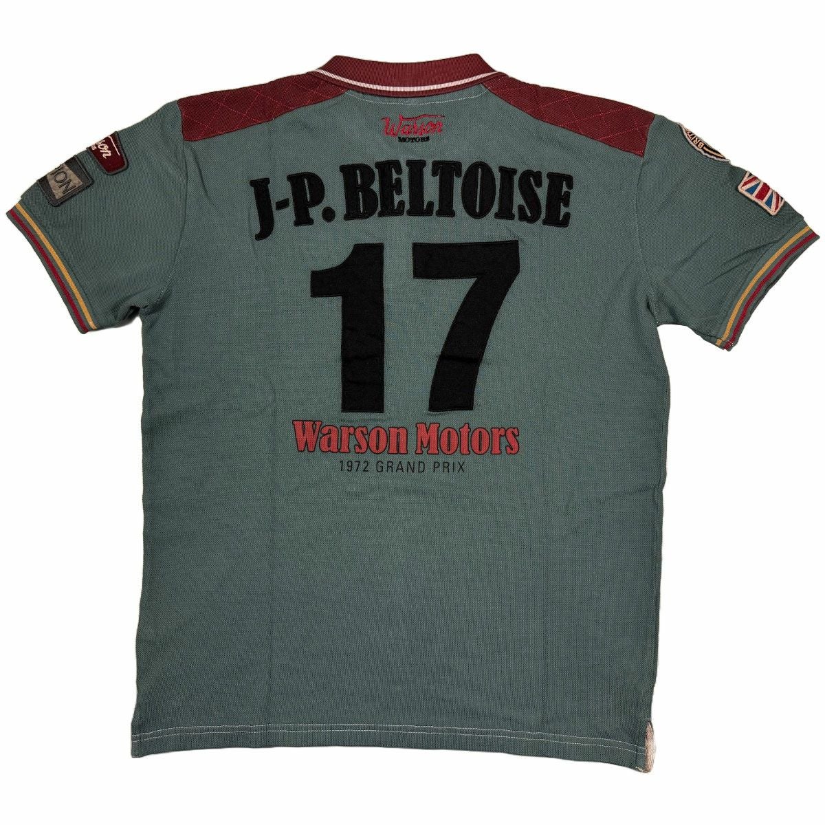 Warson Motors｜ベルトワーズ ポロ｜ポロシャツ｜ブルー