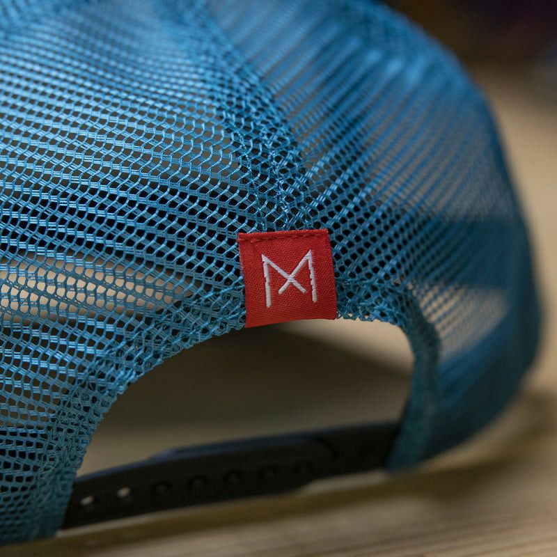 Maria Riding Company｜ブルー トラッカー キャップ｜帽子｜ブルー
