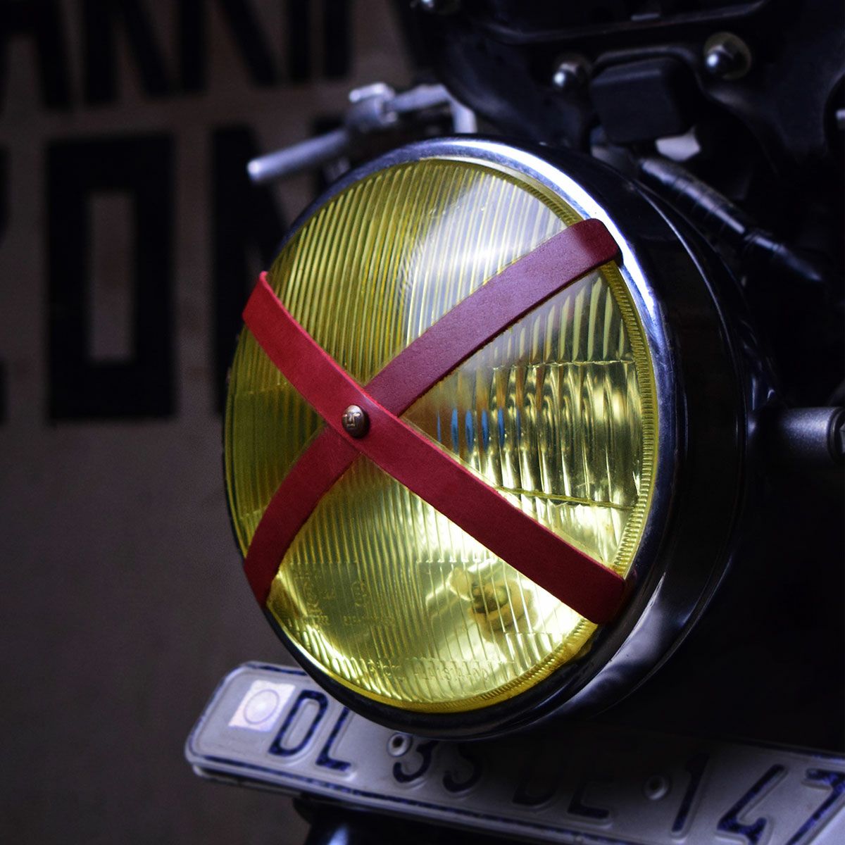 Trip Machine｜ヘッドライト X｜その他雑貨｜チェリーレッド｜使用イメージ