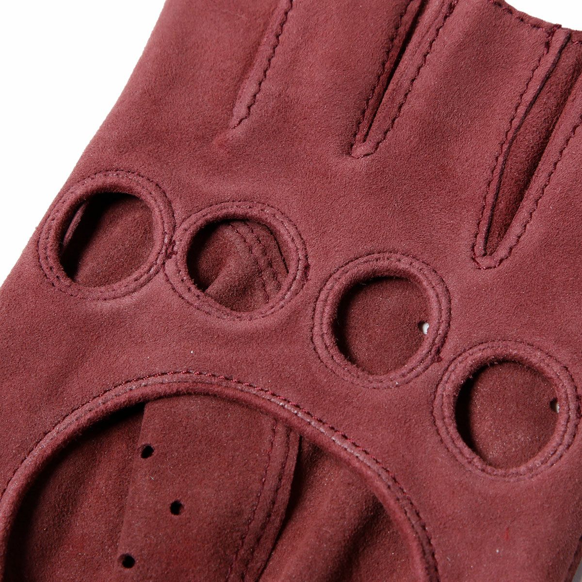Alta Classe｜シープスエード ドライビンググローブ｜ハーフ｜ワイン