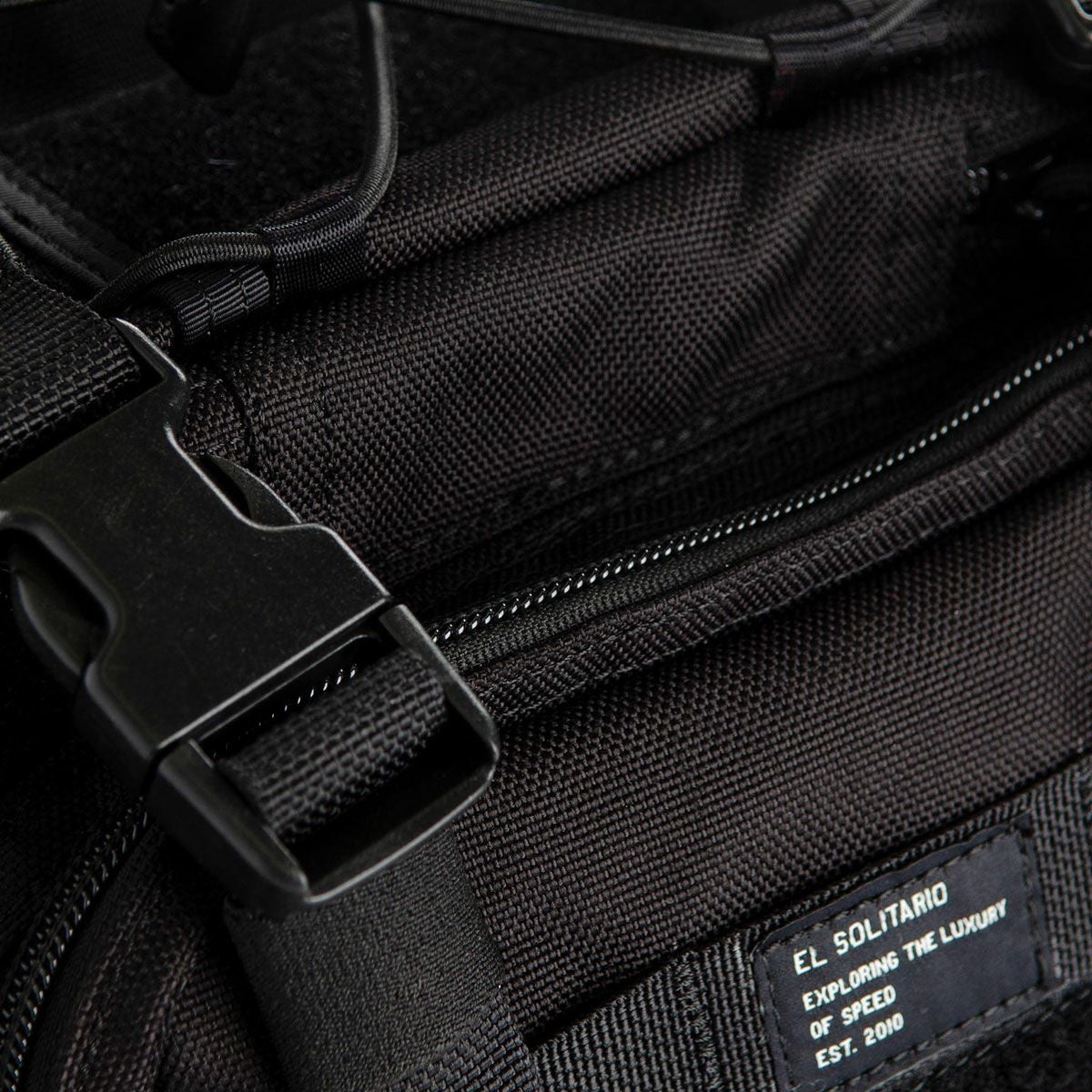 El Solitario｜E.S. タクティカル マジック ウエストバッグ｜ウエストバッグ｜ブラック