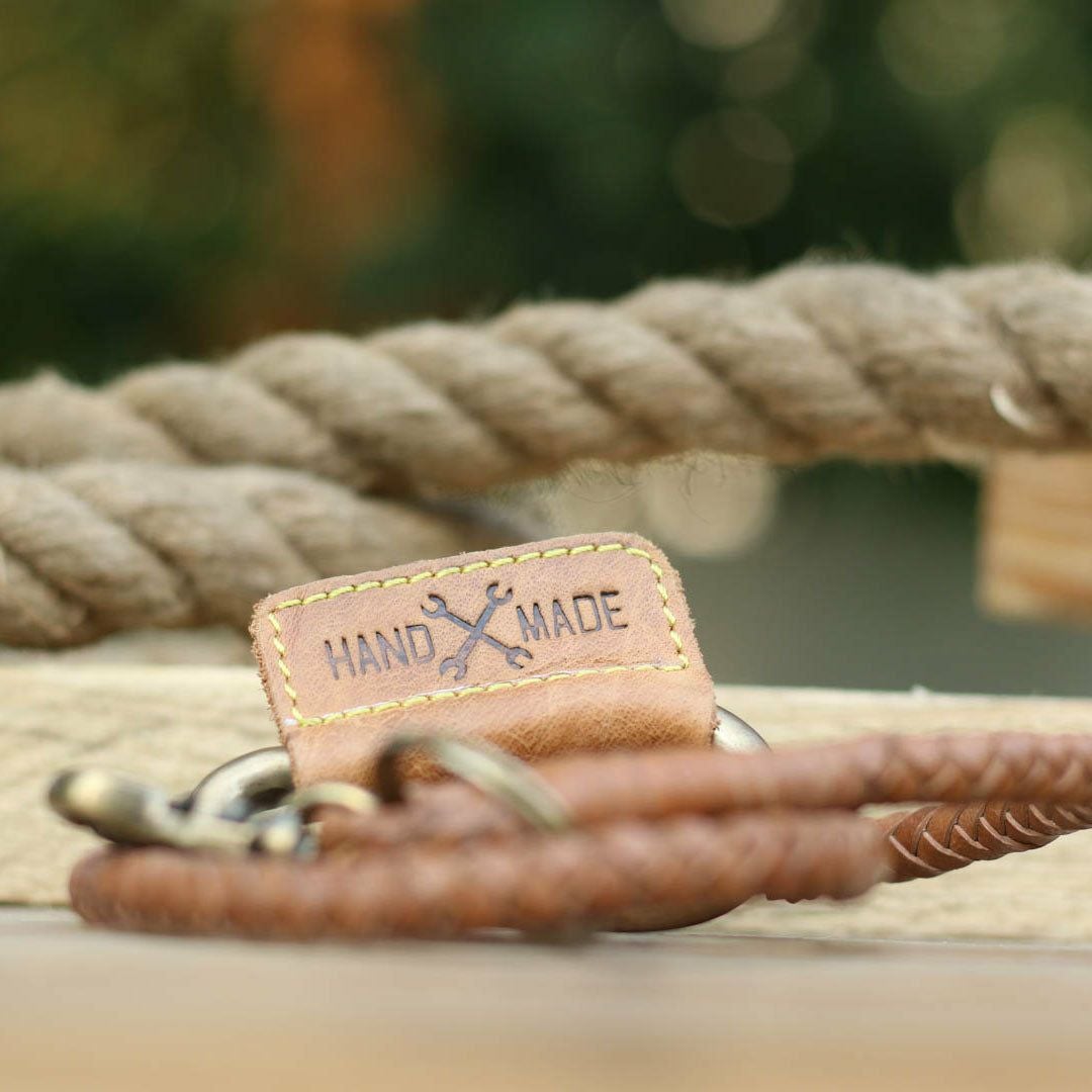 Trip Machine｜ブレイデッド キーチェーン｜財布｜ヴィンテージタン