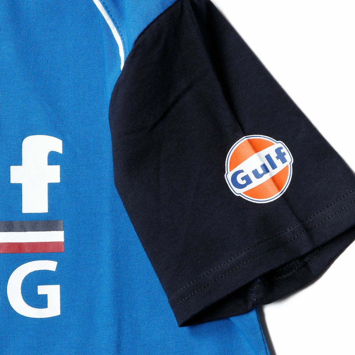 GULF｜ガルフ レーシング Tシャツ｜ミッドブルー
