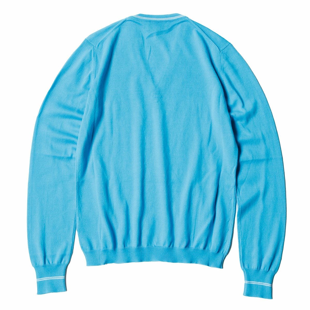 Ferrari｜フェラーリ ウィメンズ トリコット Vネック プリント ホース カーディガン｜ニット｜スカイ