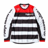 Maria Riding Company｜アウトロー マリア オフロード レーシング ジャージー｜MXジャージ｜ホワイト×ブラック×レッド