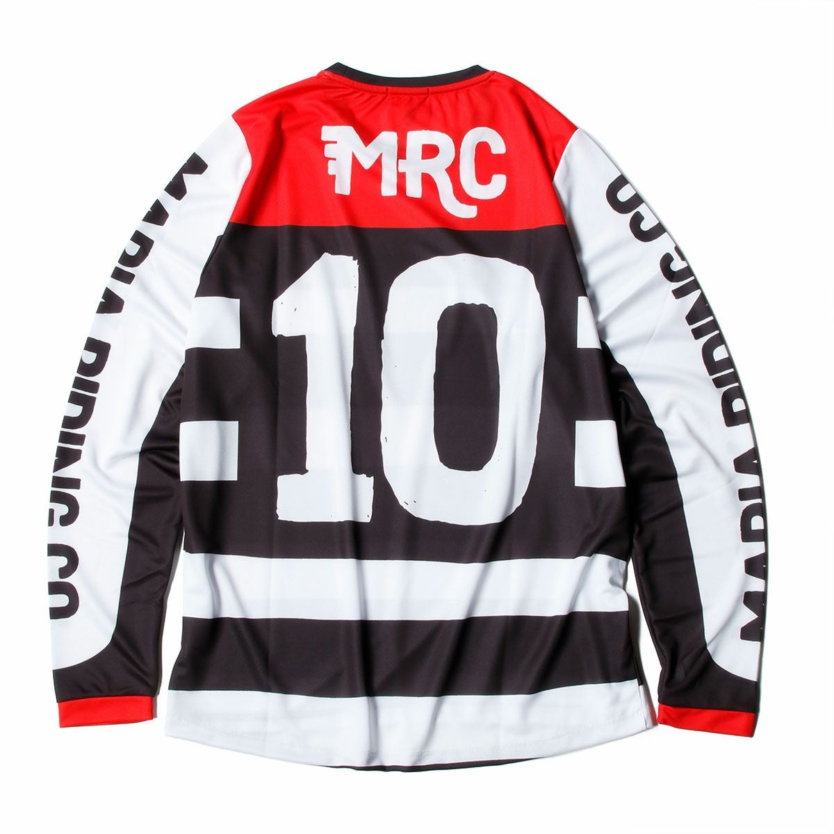 Maria Riding Company｜アウトロー マリア オフロード レーシング ジャージー｜MXジャージ｜ホワイト×ブラック×レッド