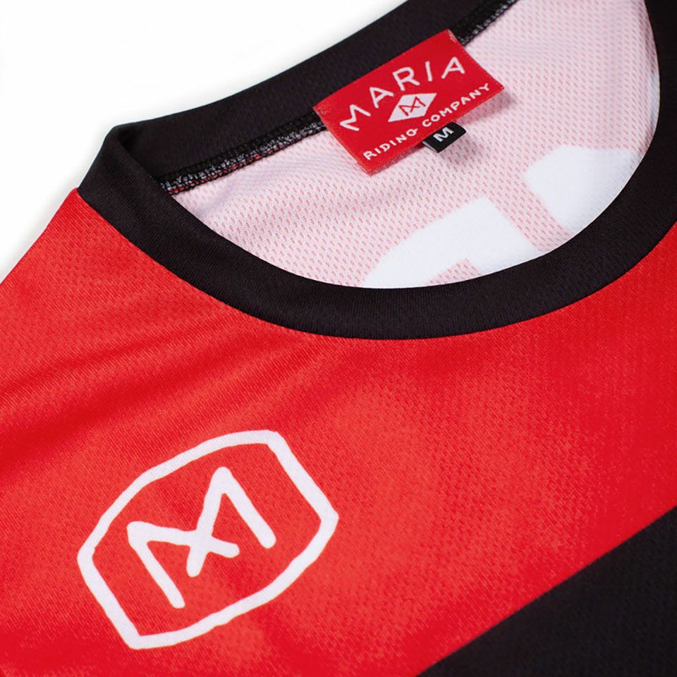 Maria Riding Company｜アウトロー マリア オフロード レーシング ジャージー｜MXジャージ｜ホワイト×ブラック×レッド