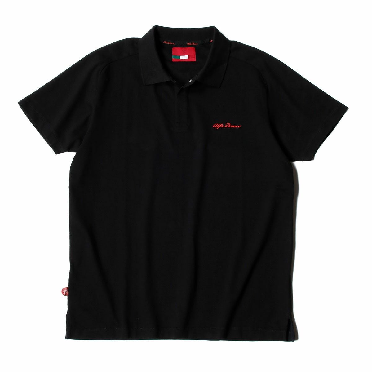 Alfaromeo｜アルファロメオ クラシカ ポロシャツ｜ブラック