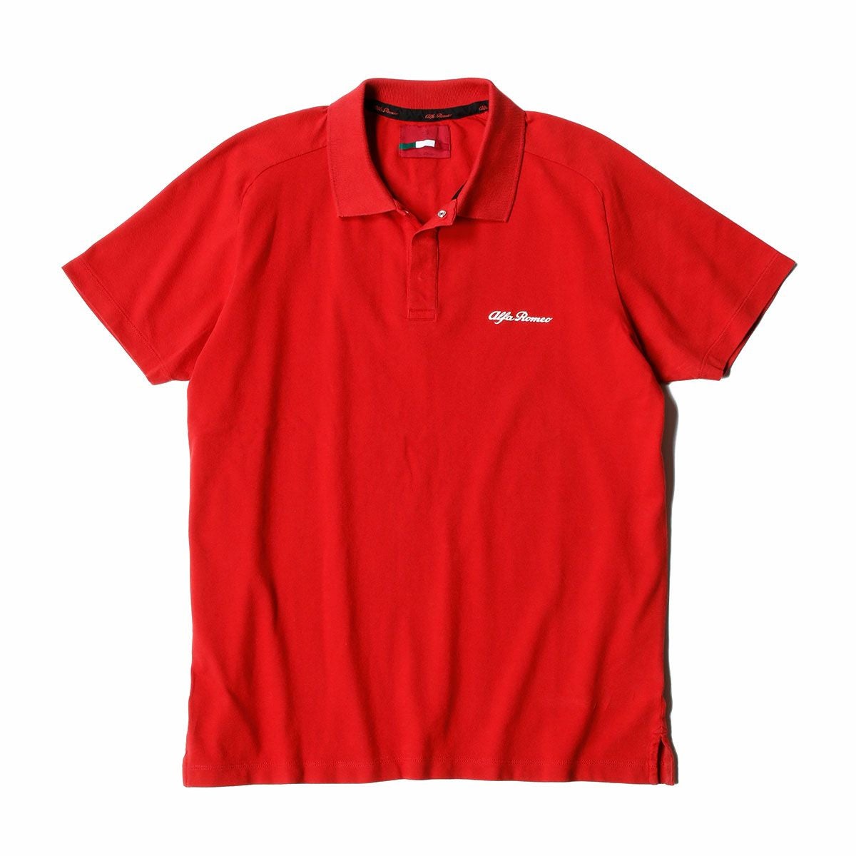 Alfaromeo｜アルファロメオ クラシカ ポロシャツ｜レッド