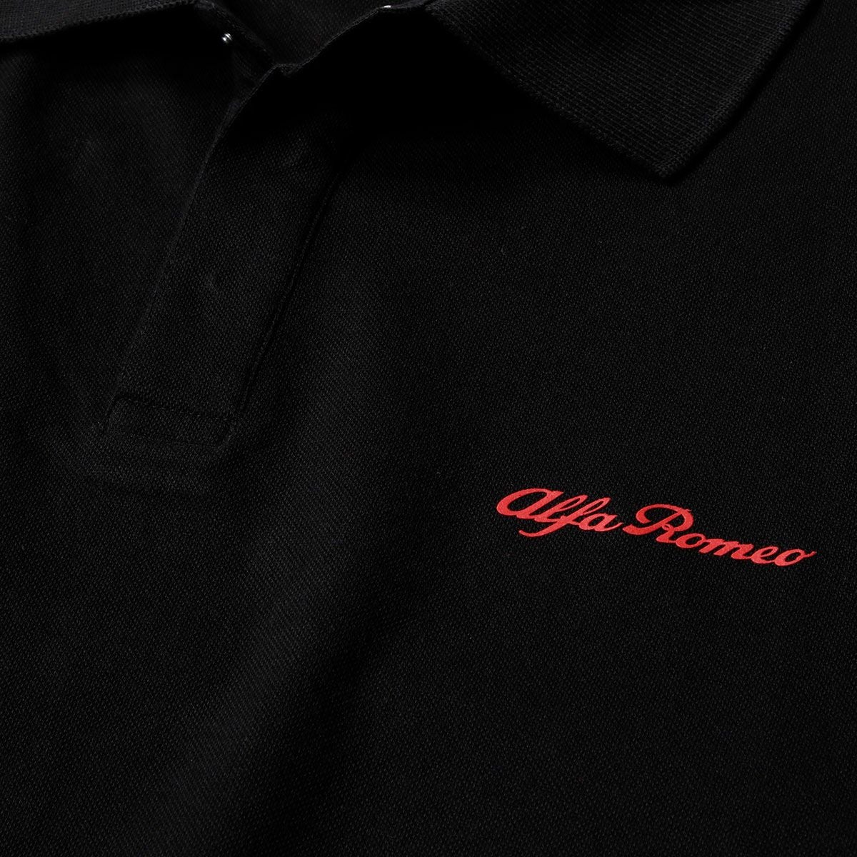 Alfaromeo｜アルファロメオ クラシカ ポロシャツ｜ブラック