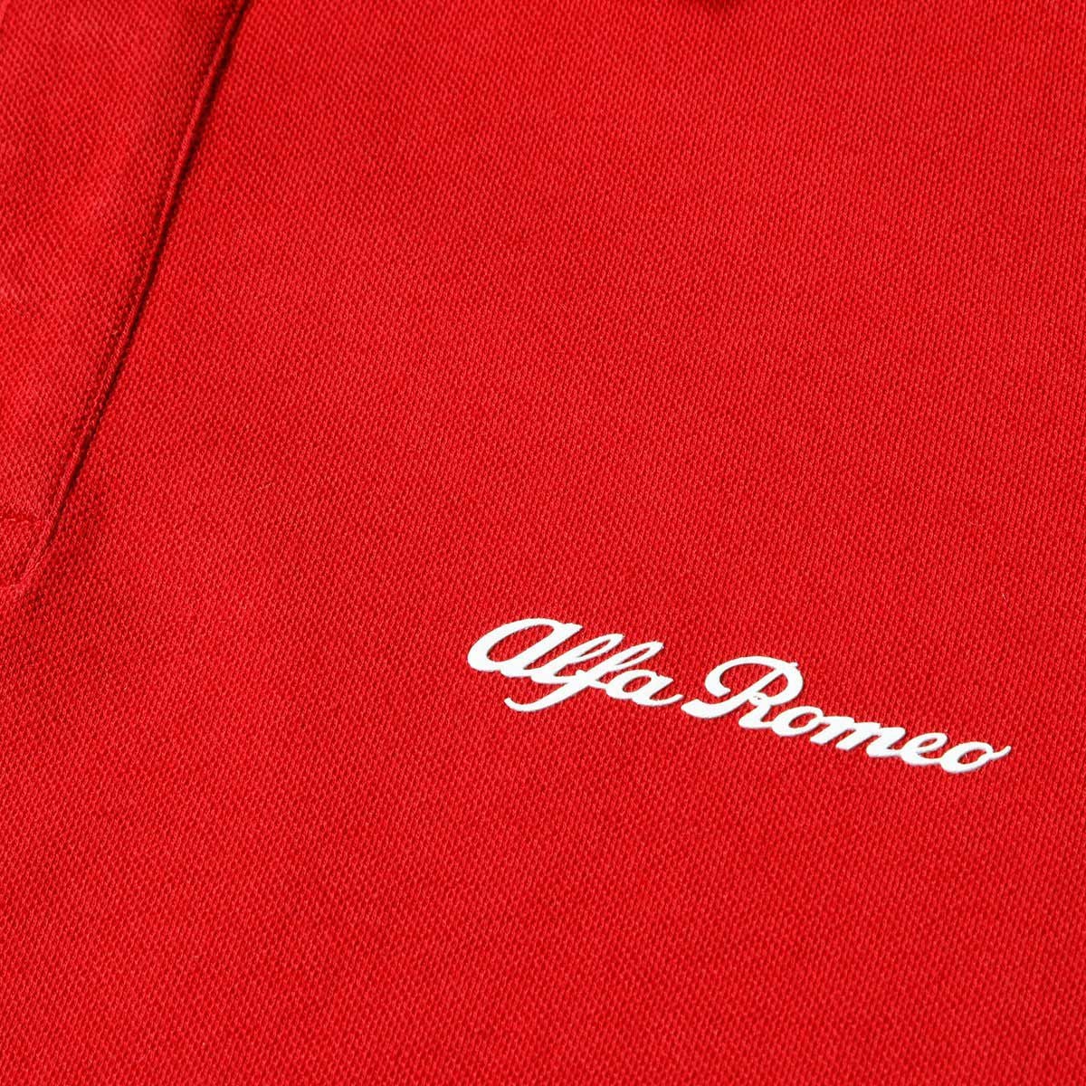 Alfaromeo｜アルファロメオ クラシカ ポロシャツ｜レッド