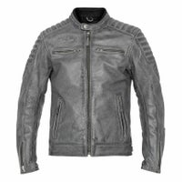 John Doe｜ストーム レザージャケット｜グレー