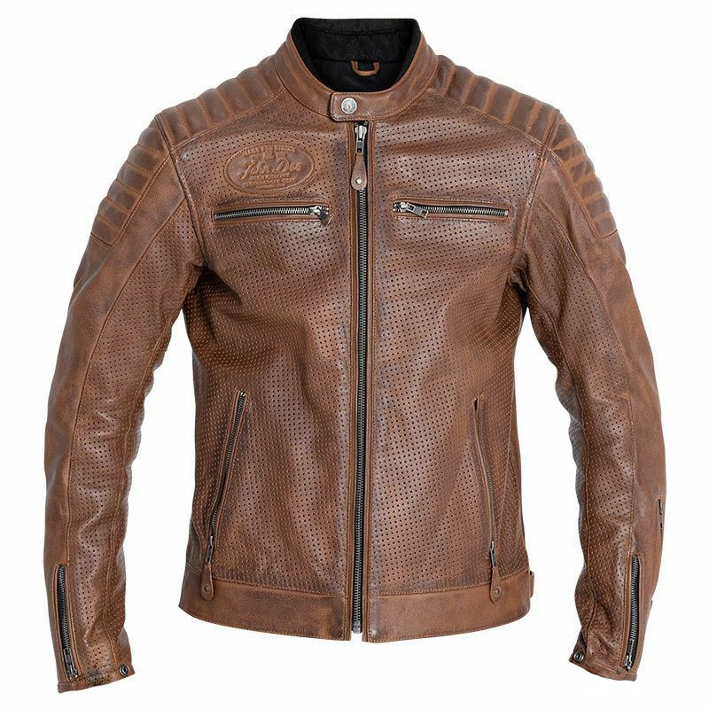 John Doe｜ストーム レザージャケット｜タバコ