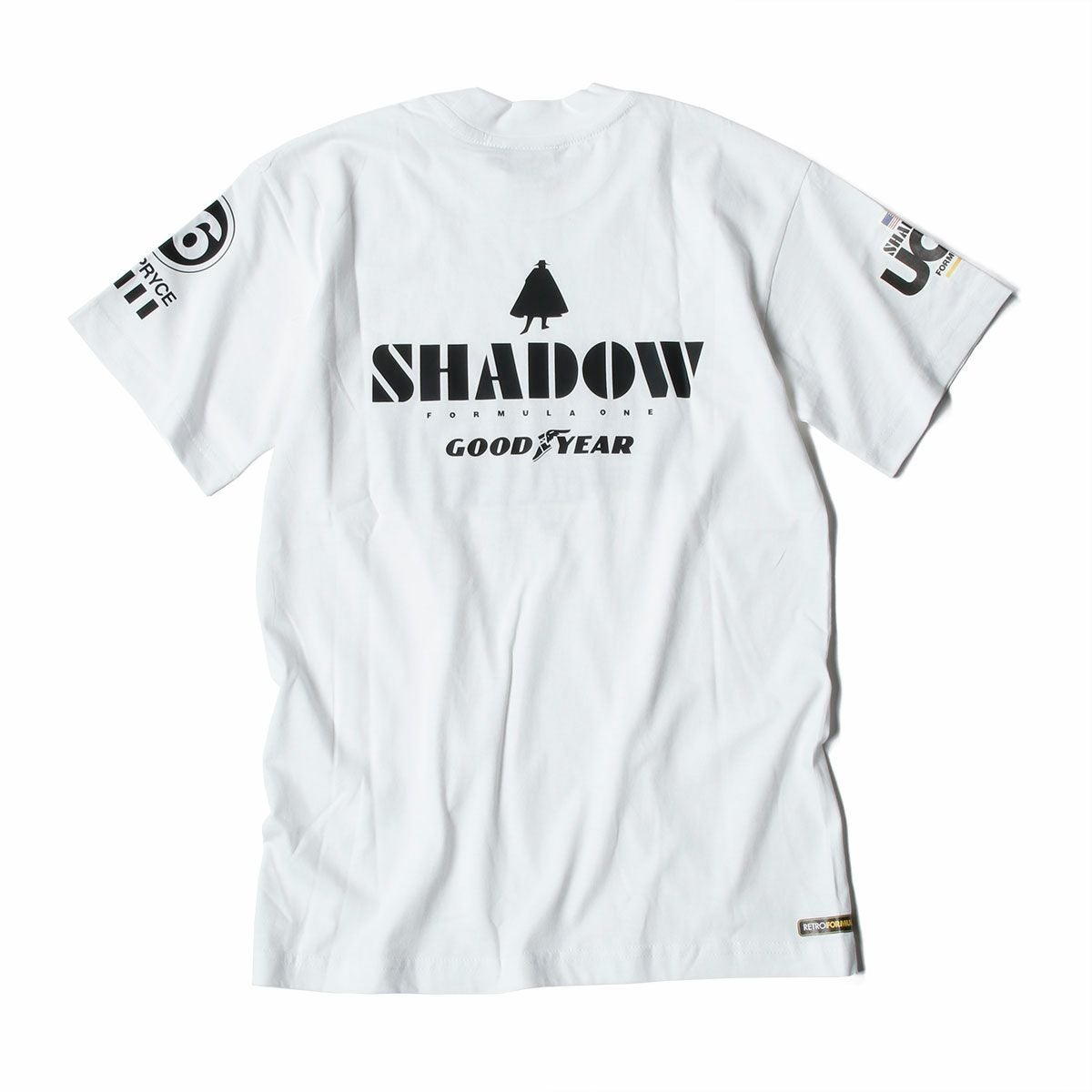 RETRO FORMULA 1｜Shadow Formula 1 T-Shirt｜Tシャツ｜ホワイト