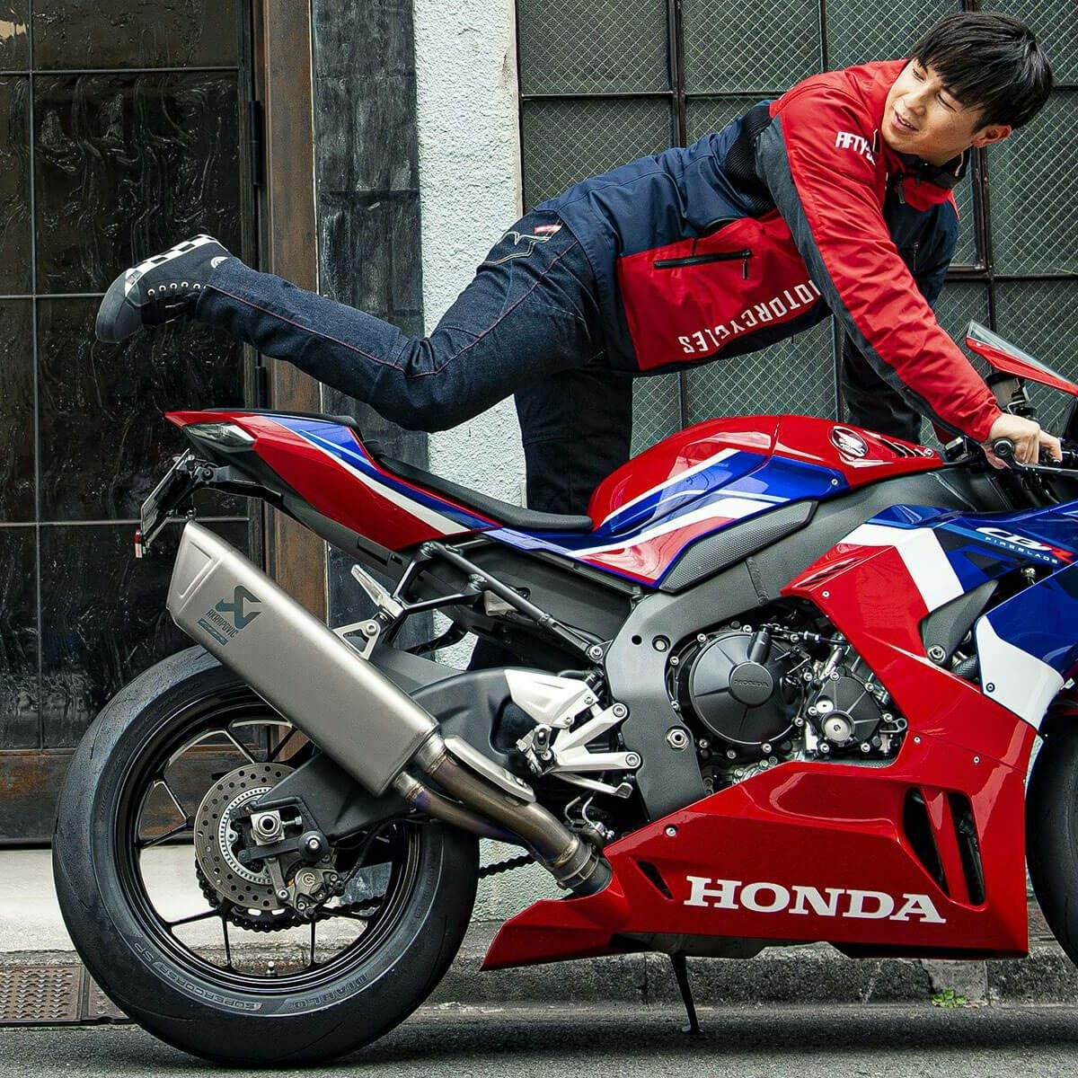 56design｜エドウィン コラボ 3D フィット ワイルドファイア デニム コーデュラ｜デニム｜One Wash｜モデル着用