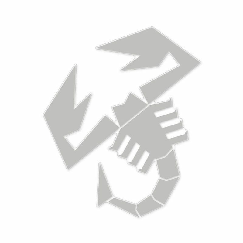 Abarth｜アバルト スコーピオン ステッカー （240mm）｜シルバー