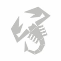 Abarth｜アバルト スコーピオン ステッカー （240mm）｜シルバー