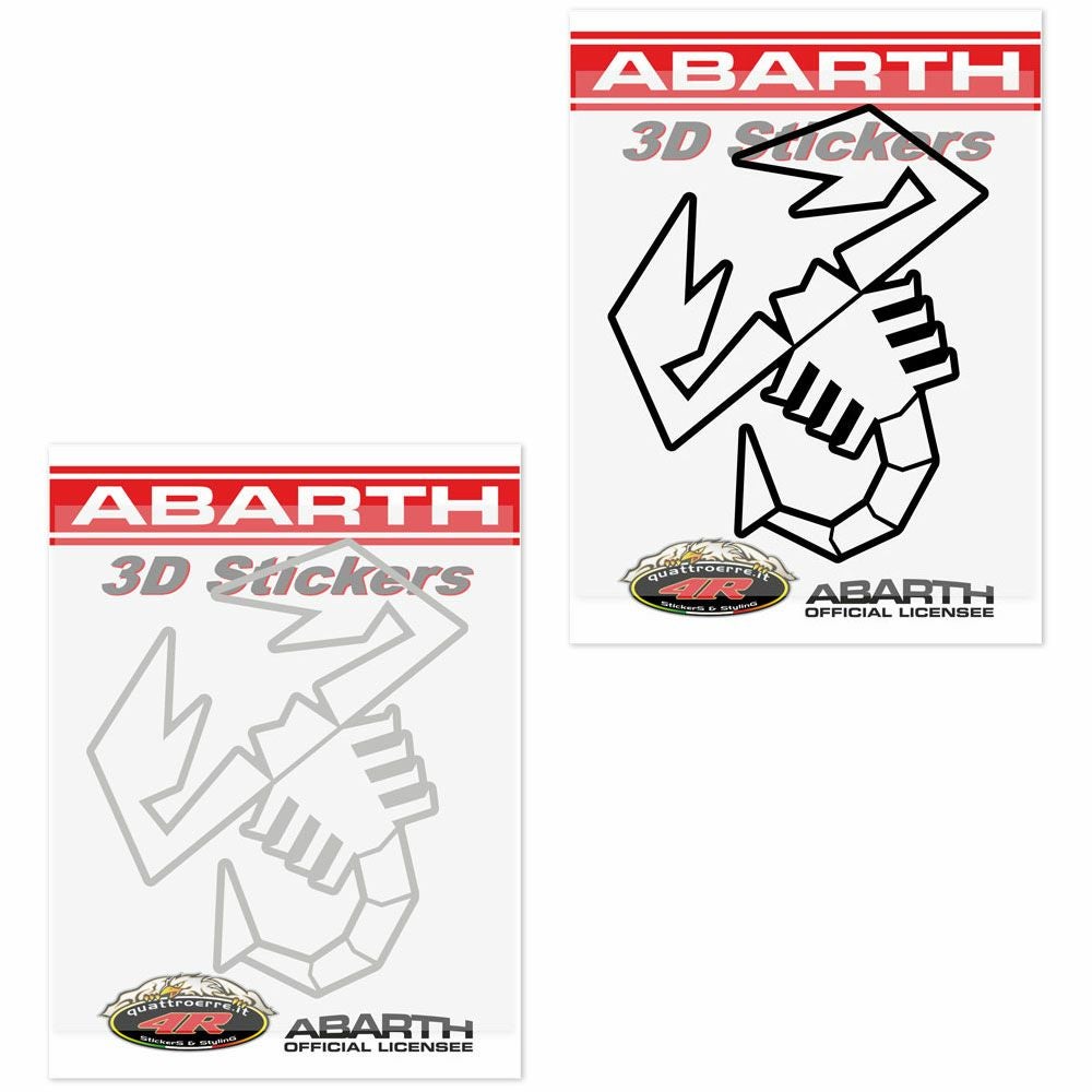 Abarth｜アバルト スコーピオン 縁取り ステッカー （120mm）