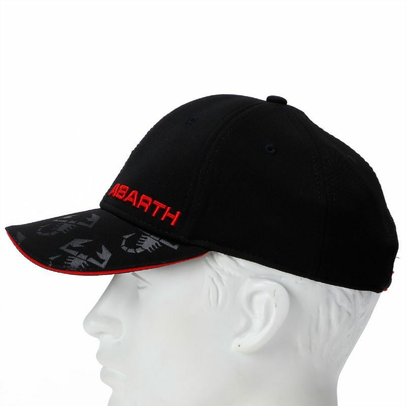 Abarth｜アバルト ベースボール キャップ｜帽子｜ブラック