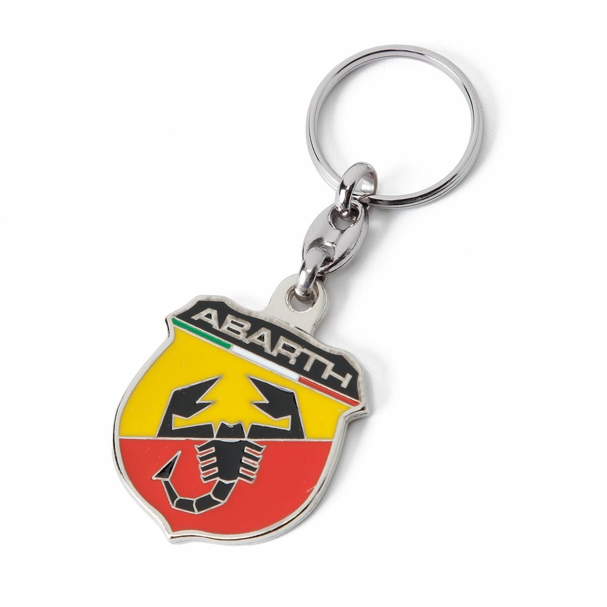 Abarth｜アバルト エンブレム メタル キーリング｜キーホルダー