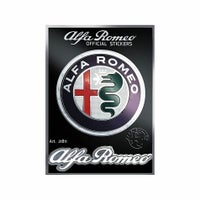 Alfaromeo｜アルファロメオ ロゴ ステッカー （2枚セット）｜