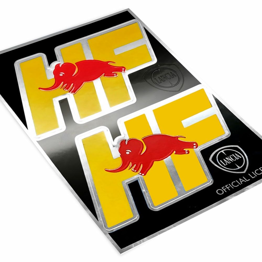 LANCIA｜ランチア HF ステッカー （2個セット）｜