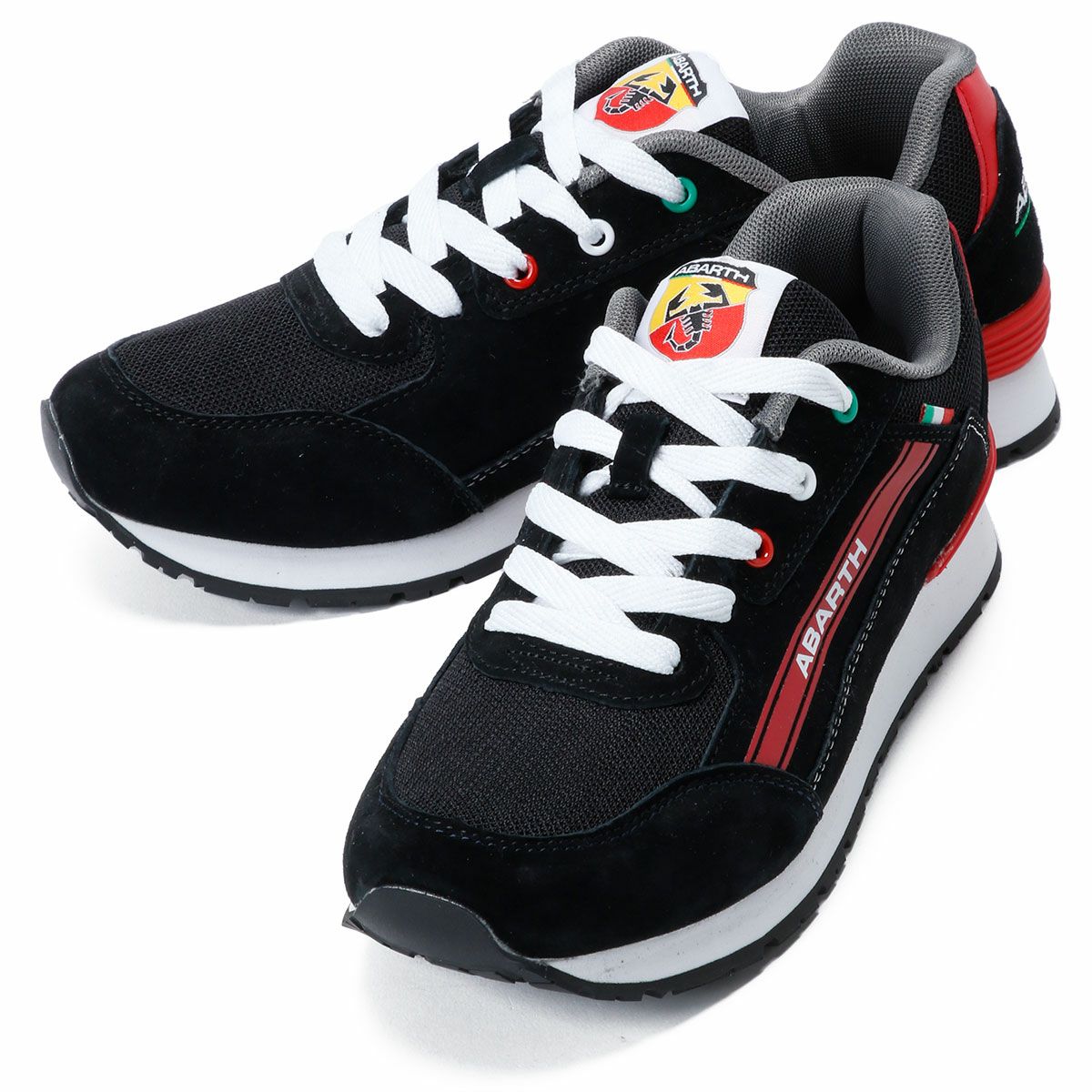 Abarth｜アバルト Competizione シューズ｜スニーカー｜ブラック×レッド