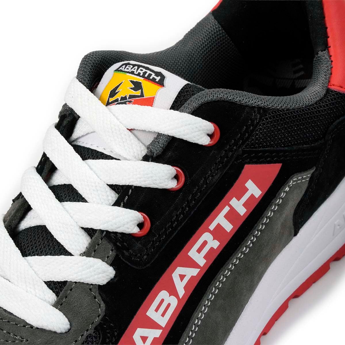 ABARTH｜595 セーフティ シューズ｜シューズ｜ブラック×レッド