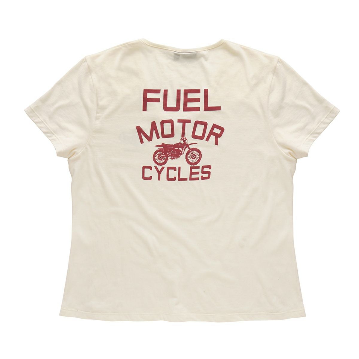 Fuel Motorcycles｜ウーマン アンジー Tシャツ｜クリーム