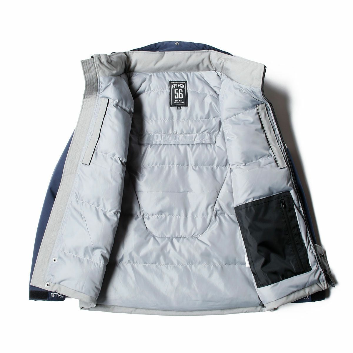 56design｜エクストラ ウォーム フーディ｜ファブリック｜ネイビー