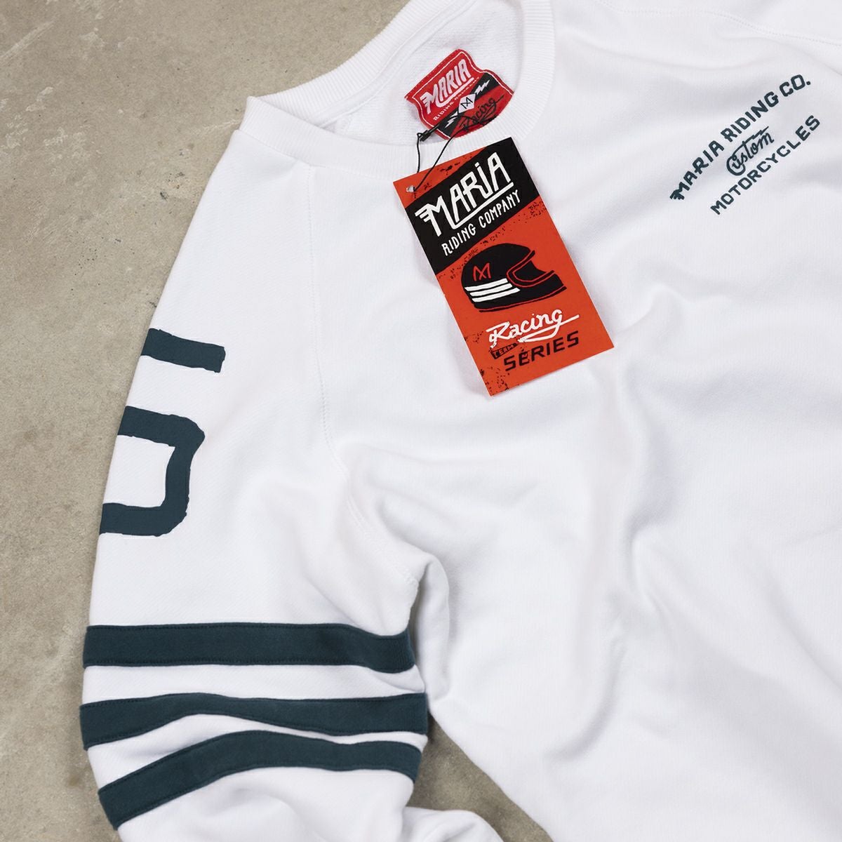 Maria Riding Company｜スペーズ ウィンター スウェットシャツ ホワイト｜スウェット｜ホワイト