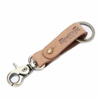 Trip Machine｜キー フォブ｜キーホルダー｜ナチュラル×アンティークゴールド