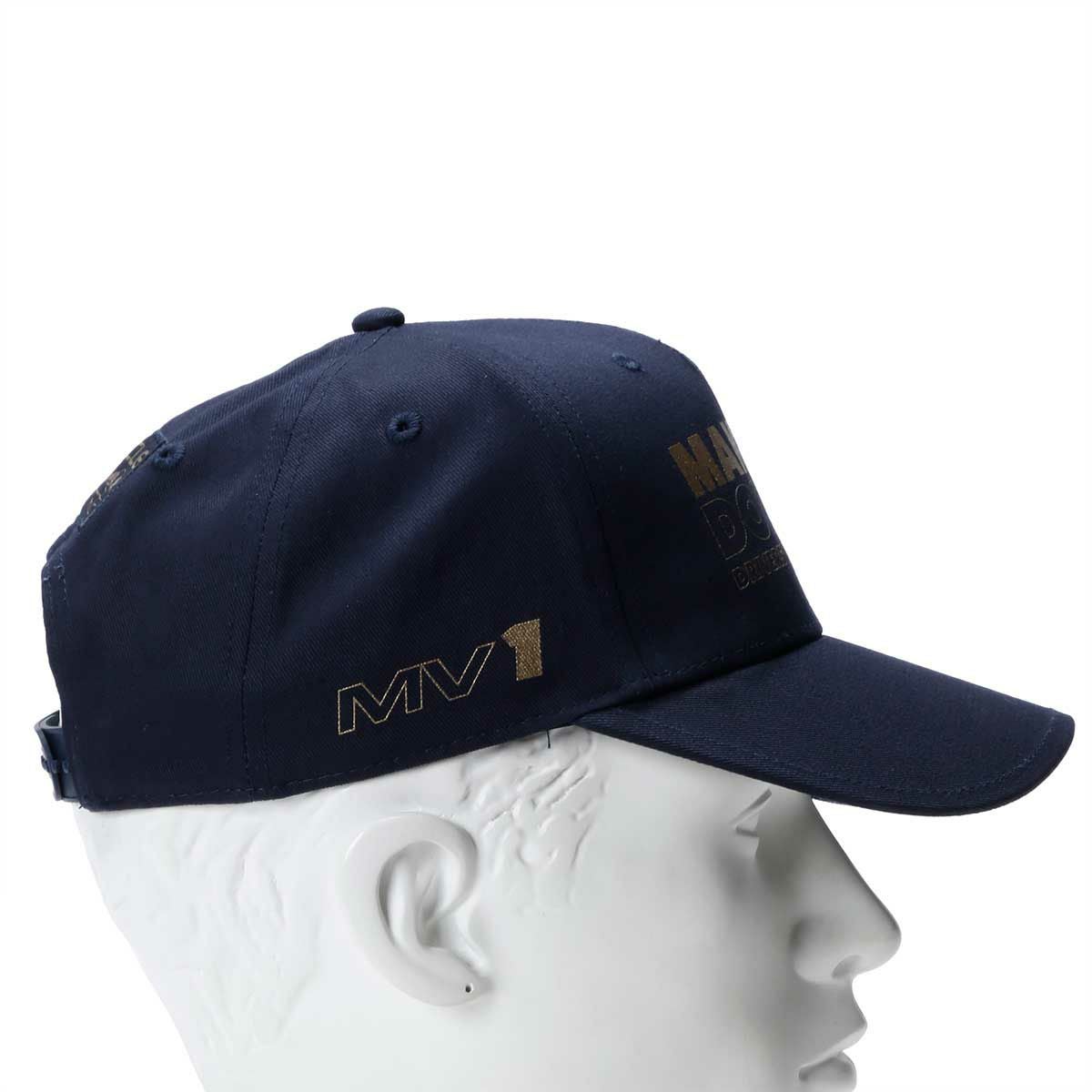 Red Bull Racing｜レッドブルレーシング チーム マックス・フェルスタッペン ウィナーズ キャップ 2022｜帽子｜ネイビー｜着用