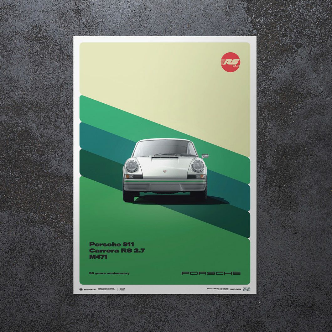 PORSCHE 911 CARRERA RS 2.7 WHITE 50TH リミテッド エディション