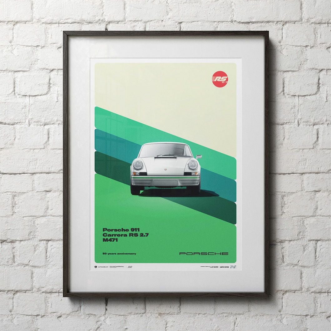 PORSCHE 911 CARRERA RS 2.7 WHITE 50TH リミテッド エディション