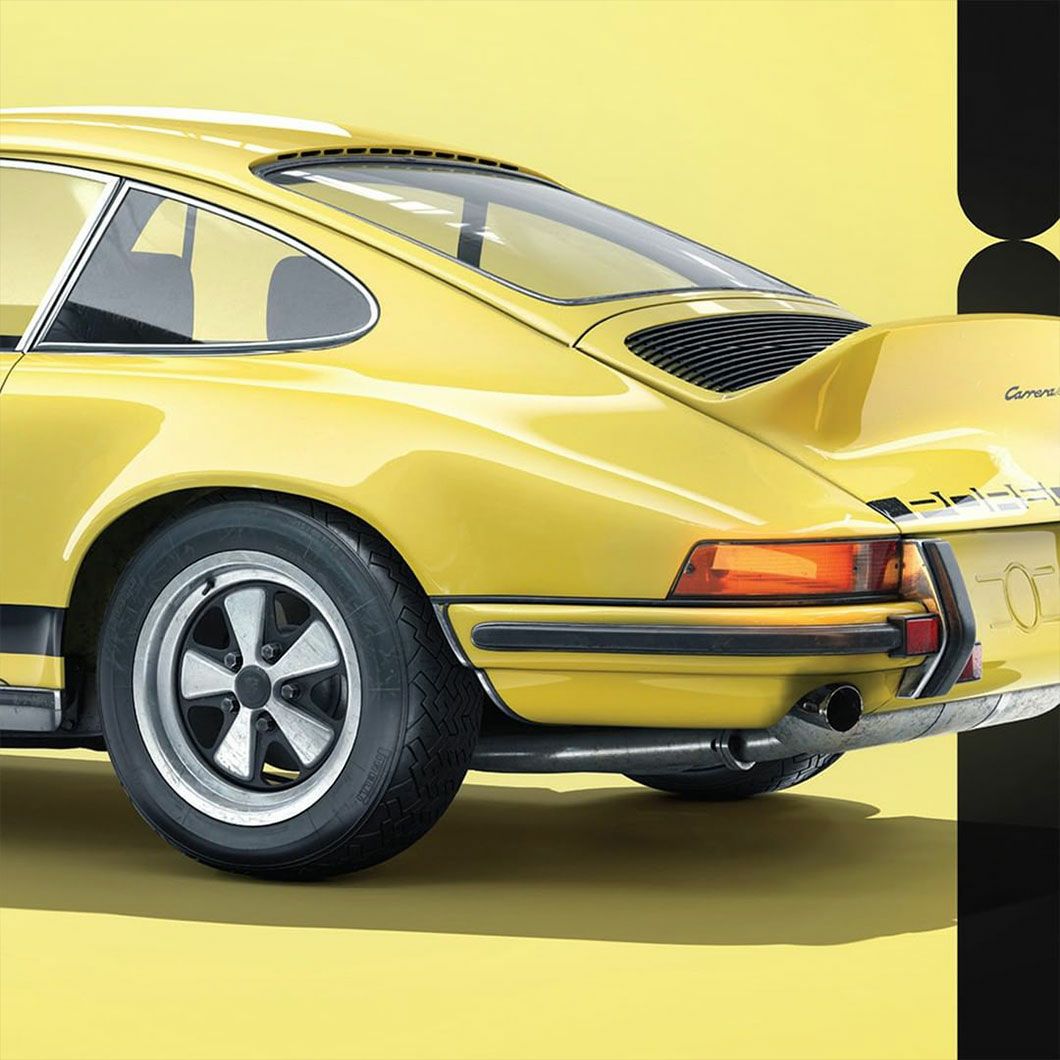 PORSCHE 911 CARRERA RS 2.7 YELLOW 50TH リミテッド エディション