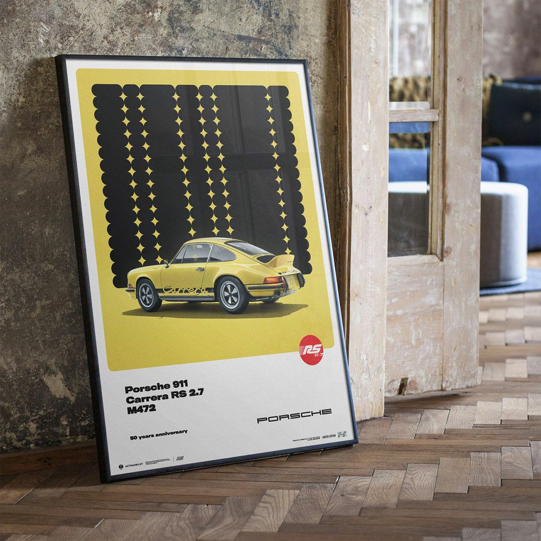 PORSCHE 911 CARRERA RS 2.7 YELLOW 50TH リミテッド エディション