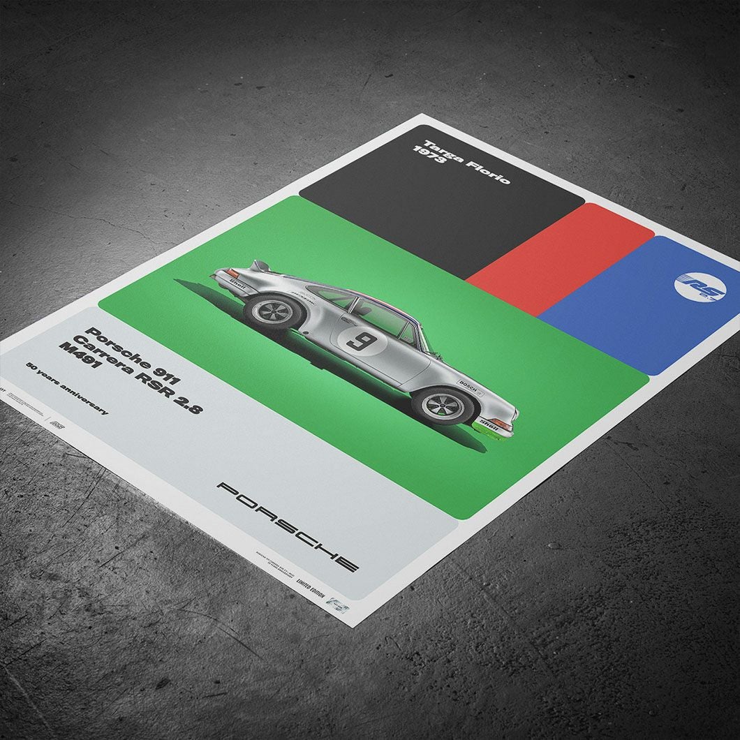 PORSCHE 911 CARRERA RSR 2.8 TARGA FLORIO 50TH リミテッド