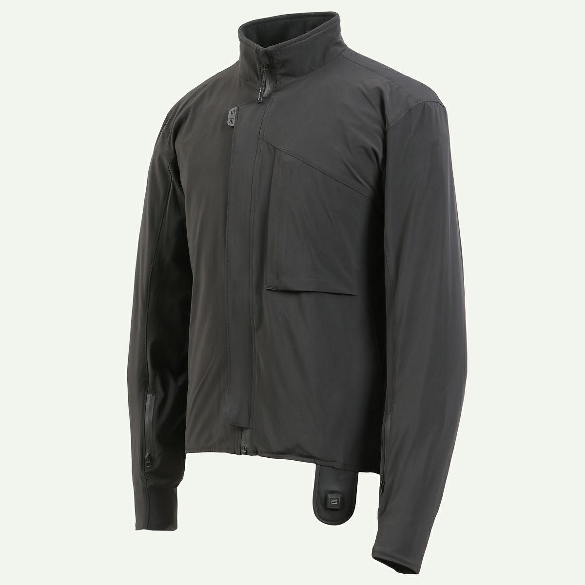 Heat Master｜12V ヒートインナージャケット スポーツタイプ 7AMP｜ファブリック｜ブラッック