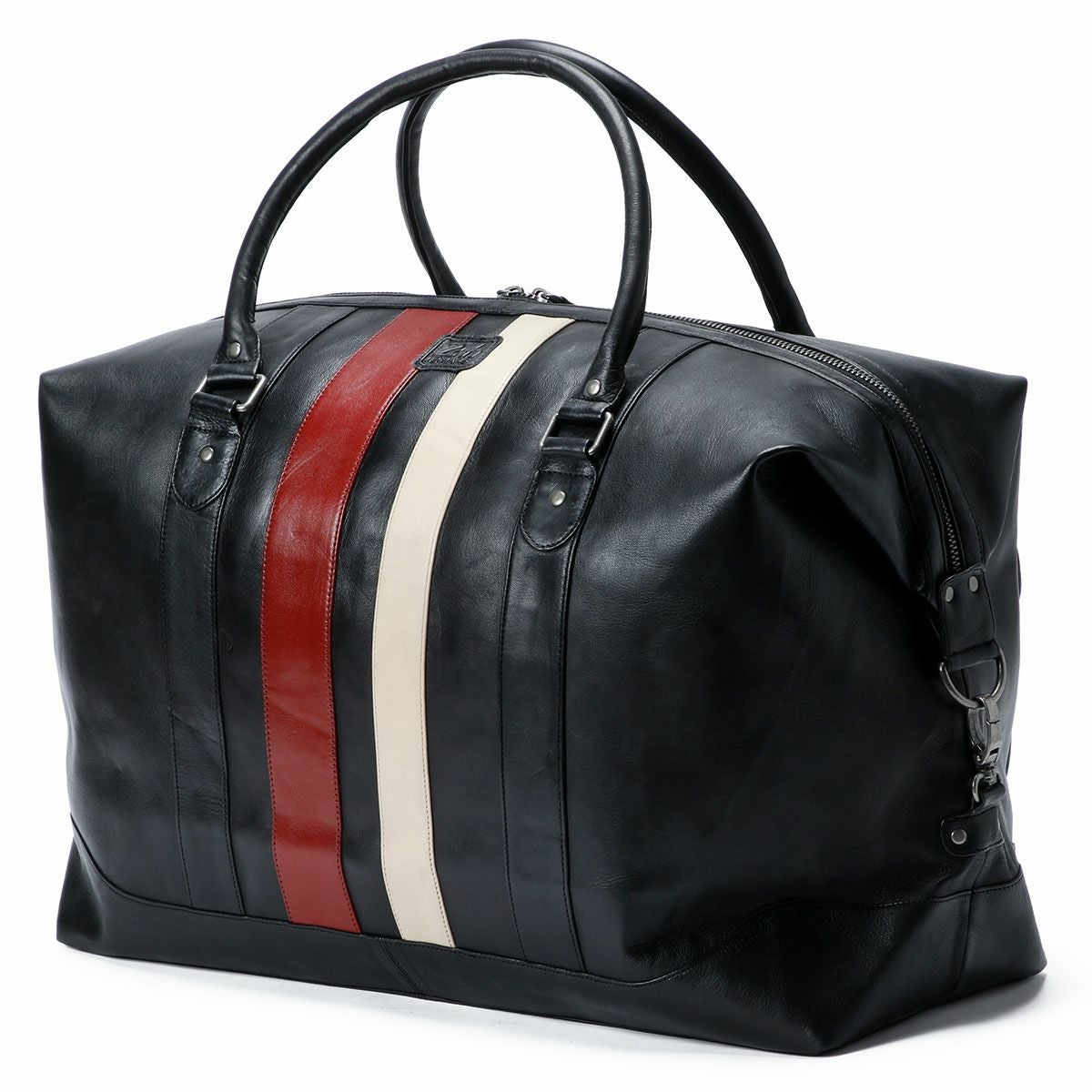 CLASSIC LEGEND MOTORS｜【ル・マン24時間レース・オフィシャルライセンス商品】ウィークエンド レザー バッグ 72H｜ボストンバッグ｜ブラック