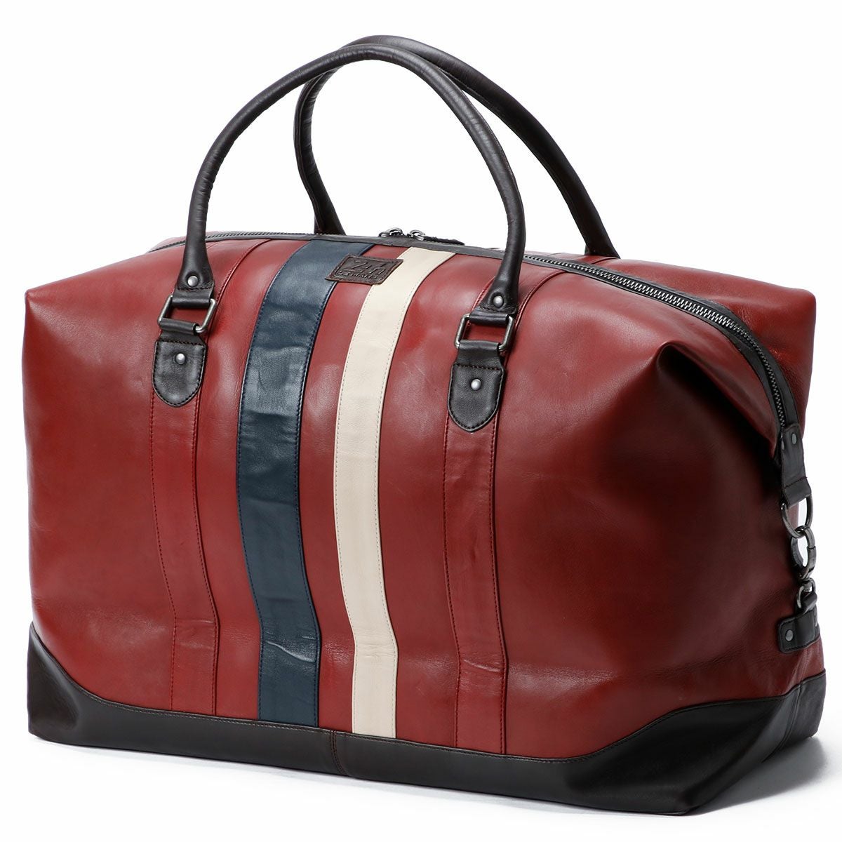 CLASSIC LEGEND MOTORS｜【ル・マン24時間レース・オフィシャルライセンス商品】ウィークエンド レザー バッグ 72H｜ボストンバッグ｜レッド