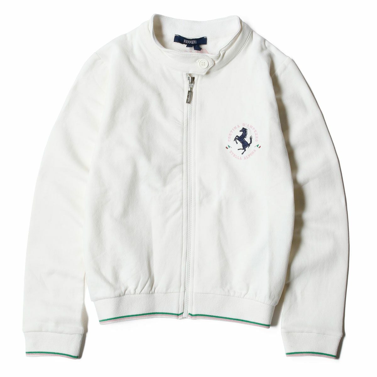 Ferrari｜フェラーリ キッズ ウォッシュド PHC フルジップ ジャケット｜スウェット