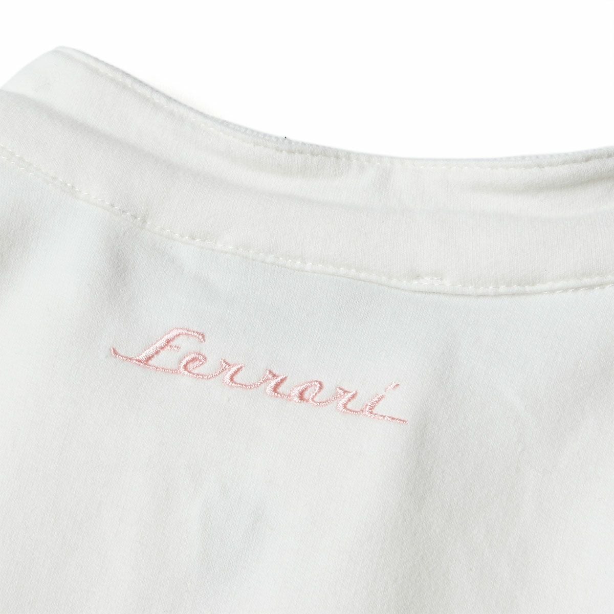 Ferrari｜フェラーリ キッズ ウォッシュド PHC フルジップ ジャケット｜スウェット｜オフホワイト