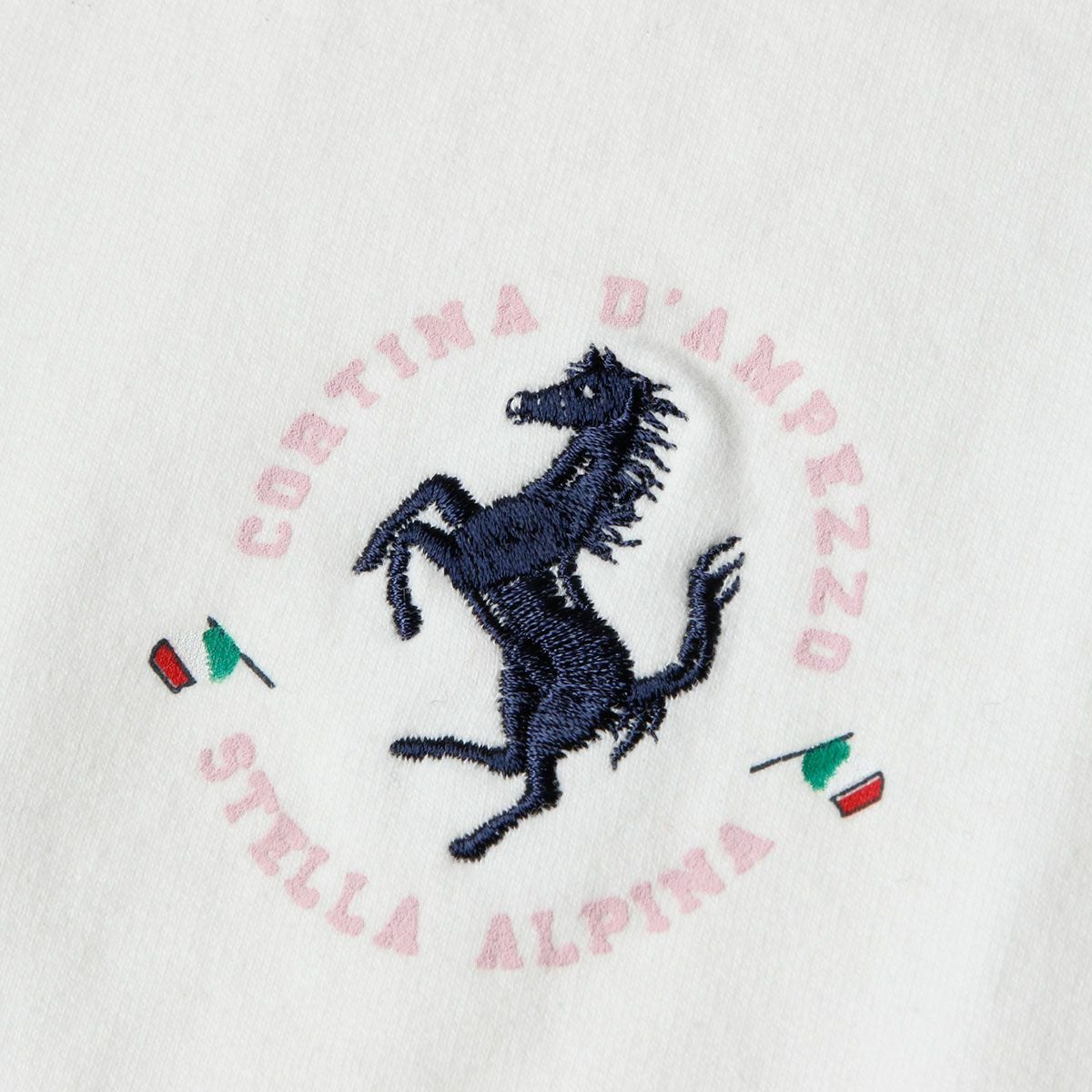 【新品】Ferrari フェラーリ　レーシングジャケット ワッペン　刺繍　キッズ Ferrari - Ferrari フェラーリ レーシングジャケット 刺繍 ブルゾン