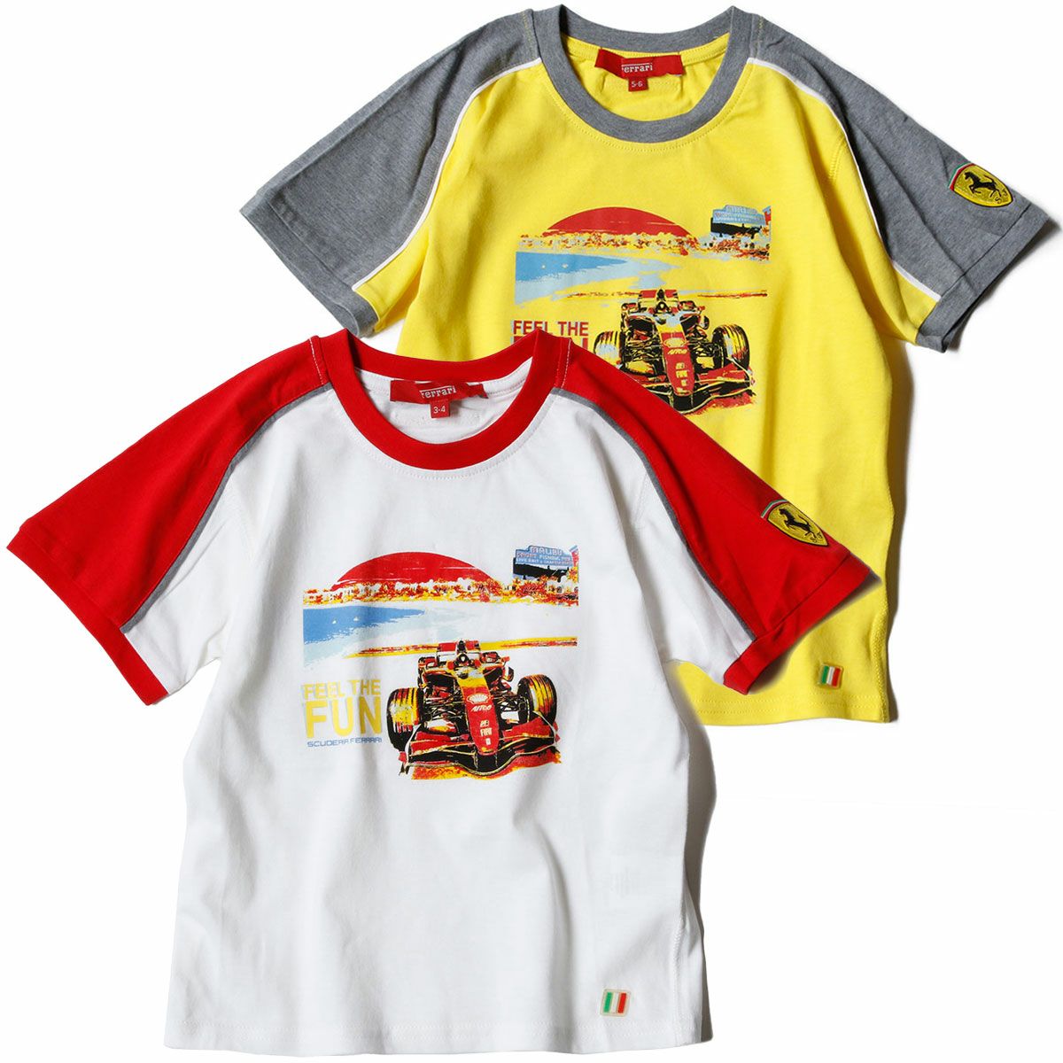 フェラーリ キッズ FEEL THE SUN Tシャツ | モトーリモーダ公式